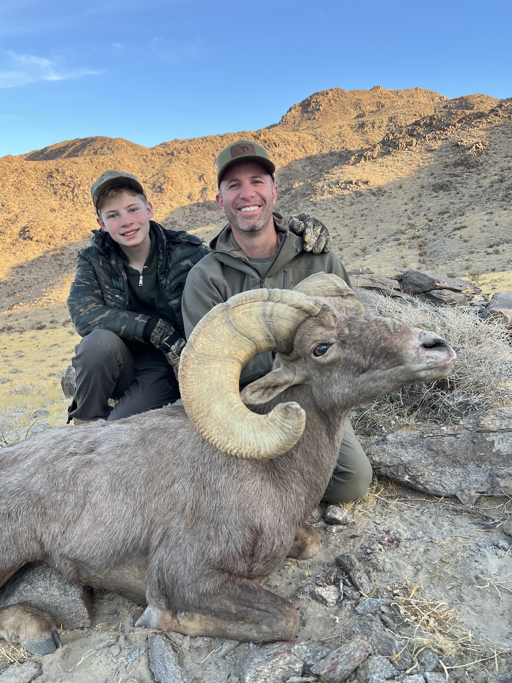 Brad Lucich Family Desert Ram Dry Creek Outfitters Cady